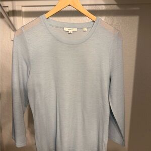 Vince Light Blue Crew Neck Sweater